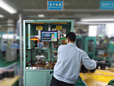艾普智能儀器—電機(jī)定子真空測試系統(tǒng)在某大型企業(yè)應(yīng)用現(xiàn)場