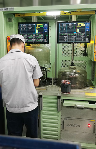 艾普智能儀器—電機(jī)定子真空測試系統(tǒng)在某集團(tuán)企業(yè)應(yīng)用現(xiàn)場     
