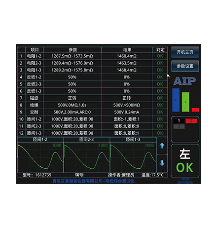 電動車電機(jī)定子綜合測試系統(tǒng)
